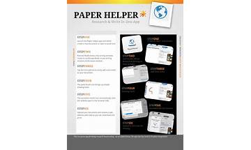 PaperHelpers.org: App Reviews; Features; Pricing & Download | OpossumSoft